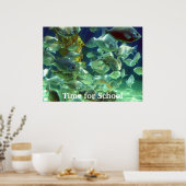 Zeit für Schule, Zeit für Schule Poster (Küche)