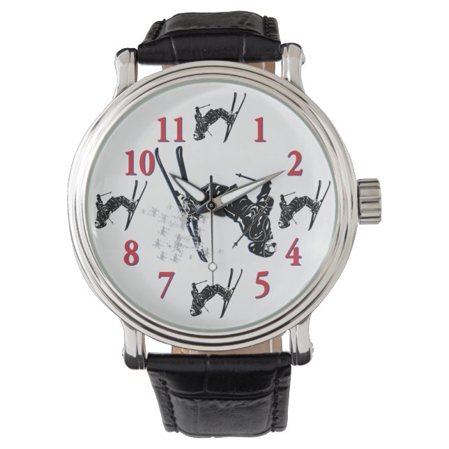 Zeit für SKI Armbanduhr (Vorderseite)