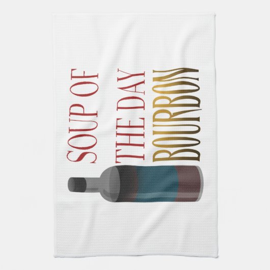 Zeit für Suppe Geschirrtuch (Vertikal)