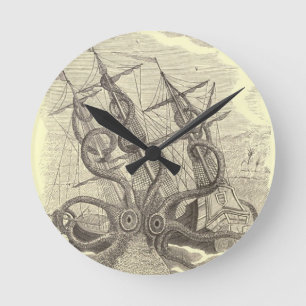 Zeit für Sushi! Kraken Uhr