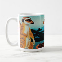 Zeit für Tacos Meerkat Stil, Kaffee Tasse