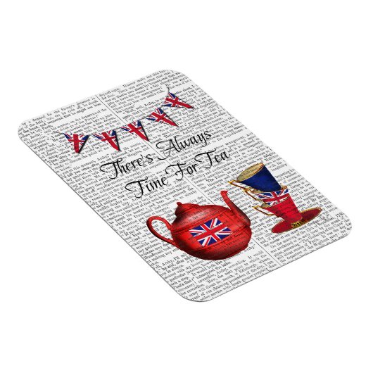 Zeit für Tee 2 Magnet (Rechte Seite)