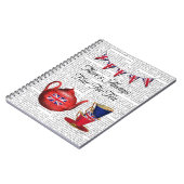 Zeit für Tee 2 Notizblock (Linke Seite)