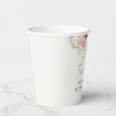 Zeit für Tee-Boho-Brautparty Pappbecher (Rechts)