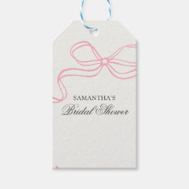 Zeit für Tee-Brautparty-Wildblume Geschenkanhänger