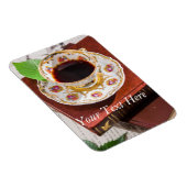 Zeit für Tee-Design Magnet (Rechte Seite)