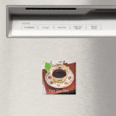 Zeit für Tee-Design Magnet (In Situ (Geschirrspüler))