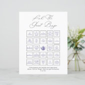 Zeit für Tee finden Sie das Bingo Game (Stehend Vorderseite)