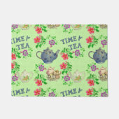 ZEIT für TEE Fußmatte (Vorderseite)