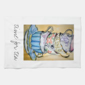 Zeit für Tee Handtuch (Horizontal)