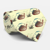 Zeit für Tee Krawatte (Gerollt)