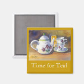 Zeit für Tee! Magnet (Vorderseite/Rückseite)