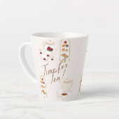 Zeit für Tee! Milchtasse (Linke Ecke)