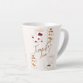 Zeit für Tee! Milchtasse (Rechte Ecke)