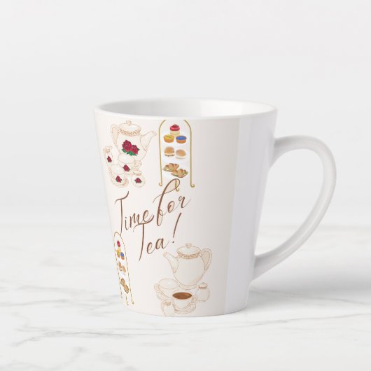 Zeit für Tee! Milchtasse (Rechts)