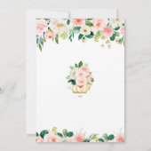 Zeit für Tee mit der Braut zu sein, Brautparty Einladung (Rückseite)