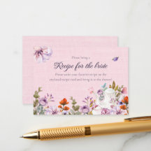 Zeit für Tee-Party Wasserfarbe Blume Brautparty