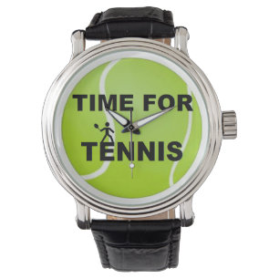 Zeit für Tennis Armbanduhr