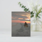 Zeit für uns postkarte (Stehend Vorderseite)