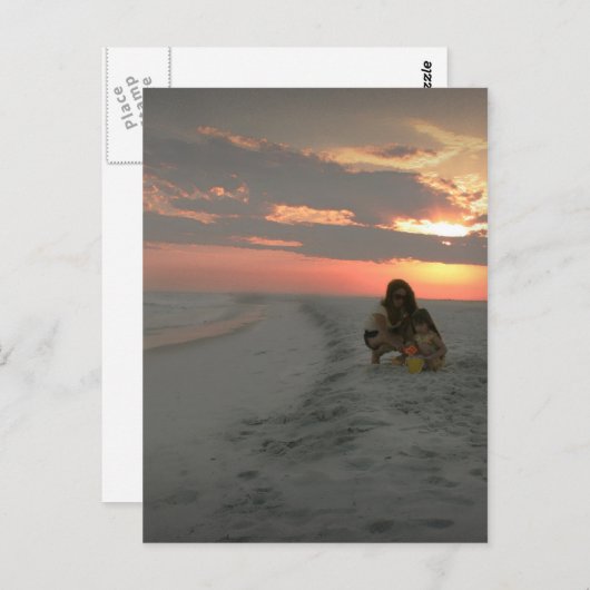 Zeit für uns postkarte (Vorne/Hinten)