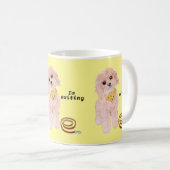 Zeit für Wanderungen Hund Kaffeetasse (VorderseiteRechts)