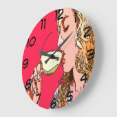 Zeit für Wein, Uhr Gesicht (Winkel)