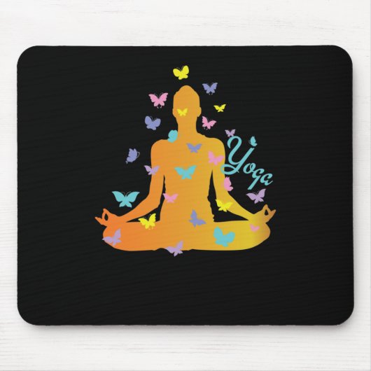 Zeit für Yoga Mousepad (Vorne)
