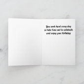 ZEIT FÜR **YOU** AM TAG **NIECE** KARTE (Innenseite)