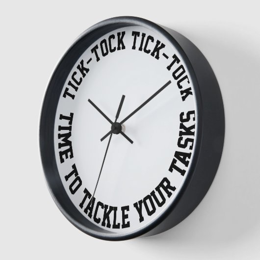 Zeit für Zecken, um Ihre Aufgaben zu bewältigen Uhr (Winkel)