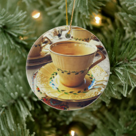 "Zeit für Zusammengehörigkeit" Keramik Ornament