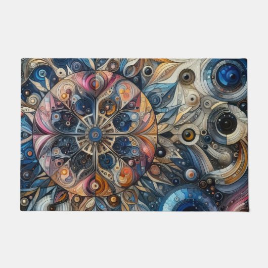 Zeit Fußmatte (Vorderseite)