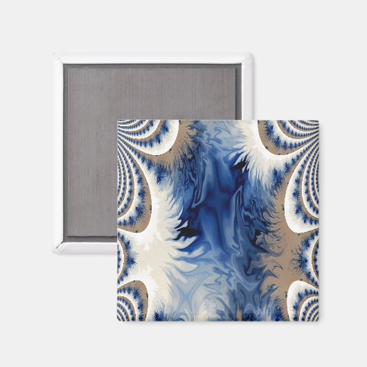 Zeit gefroren...... magnet (Vorderseite/Rückseite)