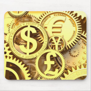 Zeit - Geld Mousepad