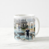 Zeit-, Geld- und Veränderungs-Tasse Kaffeetasse (VorderseiteRechts)