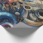 Zeit Geschenkpapier (Ecke)