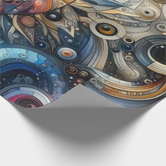 Zeit Geschenkpapier (Ecke)