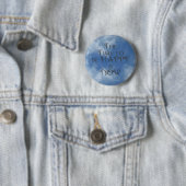 Zeit, GLÜCKLICHER blauer Himmel-Knopf zu sein Button (Beispiel)