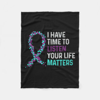 Zeit haben, den Mental Health Suizidgedanken zuzuh Fleecedecke