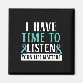 Zeit haben, Ihre Lebensprobleme psychische Gesundh Magnet (Vorne)