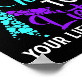 Zeit haben Selbstmordbewusstsein und Selbstmordged Poster (Ecke)