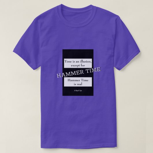 Zeit / Hammerzeit - Ein MisterP-Shirt T-Shirt (Design vorne)