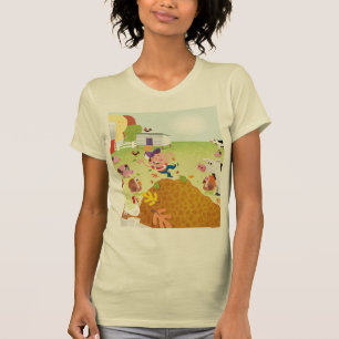 Zeit, - Hof zu zählen T-Shirt