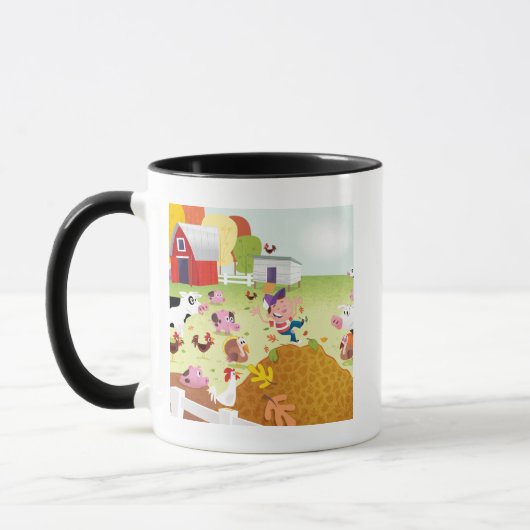 Zeit, - Hof zu zählen Tasse (Links)