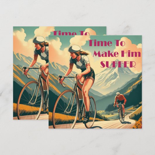 Zeit, ihm das Fahrrad zu nehmen (Vorne/Hinten)