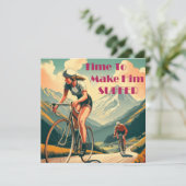 Zeit, ihm das Fahrrad zu nehmen (Stehend Vorderseite)