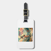 Zeit, ihm das Fahrrad zu nehmen Gepäckanhänger (Vorderseite vertikal)