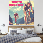 Zeit, ihm das Fahrrad zu nehmen Leinwanddruck (Insitu (Schlafzimmer))