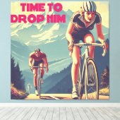 Zeit, ihm das Fahrrad zu nehmen Leinwanddruck (Insitu (Holzboden))