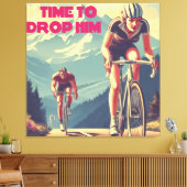 Zeit, ihm das Fahrrad zu nehmen Leinwanddruck (Insitu (Wohnzimmer))