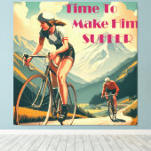 Zeit, ihm das Fahrrad zu nehmen Leinwanddruck (Insitu (Holzboden))